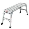 Work Platform Aluminum Step Ladder Drywall Safe ANSI Approved of Capacity 225