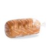 Pack of 250 Poly Jumbo Bakery Bread Bags 14 x 24 + 3 Lip Large Clear Gusseted Bags on Wicket 14x24+3 Polyethylene Bags 1.25 Mil Thick Poly Bags for Ho