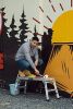 Work Platform Aluminum Step Ladder Drywall Safe ANSI Approved of Capacity 225