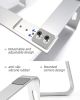 Laptop Stand;  Computer Stand for Laptop;  Aluminium Laptop Riser;  Ergonomic Laptop Holder Compatible with MacBook Air Pro;  Dell XPS;  More 10-17 In
