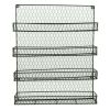 4 Tier Metal Spice Wall Mount Rack Organizer Pantry Cabinet Hanging Herbs Seasoning Jars Storage Closet Door Cupboard Mounted Holder Black