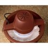 4-Quart Wood Bucket Ice Cream Maker