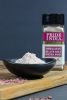 Pride Of India - Himalayan Black Rock Salt - Extra-Fine Grind, 4.0 oz (113.4gm) Dual Sifter Jar - Kala Namak - Contains 84+ Minerals - Perfect for Coo