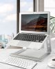 Laptop Stand;  Computer Stand for Laptop;  Aluminium Laptop Riser;  Ergonomic Laptop Holder Compatible with MacBook Air Pro;  Dell XPS;  More 10-17 In
