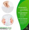 PUREVACY Pack of 1000 Poly Bakery Bread Bags 4 x 2 x 12 Clear Gusseted Bags 4x2x12 Polyethylene Bags 1 Mil Thick Poly Bags for Home Bakeries Food Indu
