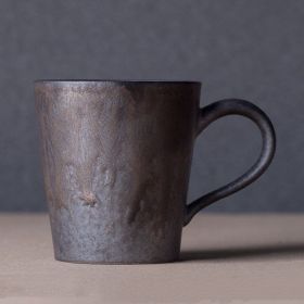 Vintage Rust Glaze Punch Lug Ceramic Coffee Mug (Option: Cup Only)